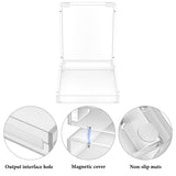 Geekria Audio Sampler Acrylic Protective Case / Dust cover, Compatible with Akai Professional MPC Sample Portable Groovebox, Magnetic Opening and Closing Design