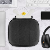Geekria Shield Headphones Case Compatible with SteelSeries Arctis Nova Pro, Sony WH-1000XM5, JBL Tour ONE M3 Case, Replacement Hard Shell Travel Carrying Bag with Cable Storage (Dark Grey)