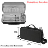 Geekria Hard Shell Travel Case Compatible with Zoom LiveTrak L6 / L6 Digital Mixer, Audio Mixer Carrying Bag (Dark Gray)