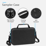 Geekria Audio Interface Carrying Case, Compatible with Elektron Digitakt II / Digitone II / Syntakt 12 / Analog Heat MKII / Hard Shell Travel Bag (Dark Gray)