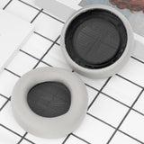 Geekria Comfort Mesh Fabric Replacement Ear Pads for Corsair Virtuoso MAX/ Virtuoso PRO Wireless Headphones Ear Cushions, Repair Parts (Grey)