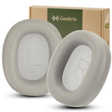 Geekria Elite Sheepskin Replacement Ear Pads for Bang & Olufsen Beoplay H100 Headphones Ear Cushions, Repair Parts (Hourglass Sand)