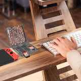 Geekria Game Card Case Compatible with Nintendo Switch, OLED,12 Slots Storage Protective Box with 2 SD Cards Holder