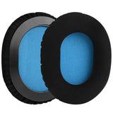 Geekria Comfort Laminated Fabric Replacement Ear Pads for Sennheiser HD8 DJ, HD6 Mix, HD7 DJ Headphones Ear Cushions, Repair Parts (Black)