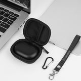 Geekria Shield Earbuds Case Compatible with Beats Solo Buds, Studio Buds+ True Wireless Earbud, Replacement Portable Hard Shell Travel Carrying Bag with Cable Storage, Waterproof (Dark Grey)