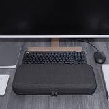 Geekria TKL Keyboard Case, Hard Shell Travel Carrying Bag for 80% / 87 Keys Mechanical Gaming Keyboard, Compatible with Logitech G915 TKL, G PRO Keyboard / G PRO X (Extra Space)