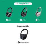 Geekria Audio Cable Compatible with Bose AE2 (329532-0010), AE2i, AE2w Headphones, 3.5mm to 2.5mm Aux Replacement Stereo Cord (4ft / 1.2m)