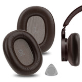 Geekria Elite Sheepskin Replacement Ear Pads for Bang & Olufsen Beoplay H95 (1266100) Headphones Ear Cushions, Repair Parts (Chestnut)