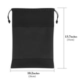 Geekria PU Speaker Pouch Compatible with New Bose Soundlink Max Case Cover, Replacement Pouch Portable Speaker Protective Carrying Bag with Cable Storage (Black)