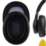 Geekria QuickFit Replacement Ear Pads for JBL Live 650 BTNC, Lifestyle E65BTNC, Duet NC, Live 660 NC Ear Cushions, Repair Parts (Black)