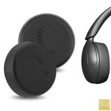 Geekria QuickFit Replacement Ear Pads Compatible with JLab Go Lux ANC Wireless Headphones, Ear Cushions, Repair Parts (Graphite)