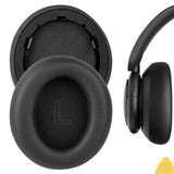 Geekria QuickFit Replacement Ear Pads Compatible with Anker Soundcore Life Q30 Soundcore by Anker Life Q35 Headphones, Ear Cushions (Black)