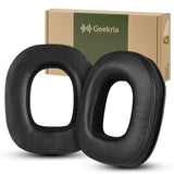 Geekria QuickFit Replacement Ear Pads Compatible with Astro A40 TR, A50 Headphones Ear Cushions, Repair Parts (Black)