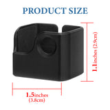 Geekria Camera Extension Adapter Compatible with DJI Osmo Pocket 3, Cold Shoe Mount Camera Extender Frame, Tripod Mount Adapter for Tripod, Bicycle, Backpack Clip, Chest Straps (Black)