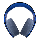 Geekria 2 Pairs Knit Headphones Ear Covers (Product Safety Certified), Washable, Stretchable, Sweat-Resistant Protectors for Over-Ear Headphones (Size L / Blue)