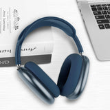 Geekria Silicone Earpad Covers Compatible with AirPods Max, Earpad Protector / Earphone Covers / Earpad Cushion / Ear Pad Covers / Headphone Covers, Easy Installation No Tool Needed (Dark Blue)