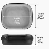 Geekria PRO Rugged Headphones Case Compatible with Skullcandy Crusher EVO/ANC 2, Hesh 3, Venue and More, Hard Shell, Durable, Multi-Layer Protection Travel Carrying Bag (Black)