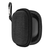 Geekria Shield Earbuds Case Compatible with Samsung Galaxy Buds FE/3 Pro True Wireless Earbuds, Replacement Hard Shell Travel Carrying Bag (Dark Grey)