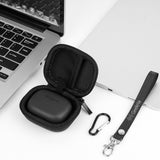 Geekria Shield Earbuds Case Compatible with JBL Wave Beam 2, Live Buds 3, Flex 3, TUNE 220TWS, Live Pro 2, Vibe Beam, Replacement Hard Shell Travel Carrying Bag (Black)