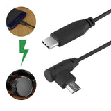 Geekria Type-C Headphones Charger Cable Compatible with Sony WH-CH700N MDR-XB950B1 MDR-XB950BT MDR-XB750BT MDR-XB650BT Charger, USB-C to Micro-USB Replacement Power Charging Cord (4ft / 120cm)