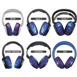 GEEKRIA 2 Pairs Medium Flex Fabric Washable Headphone Covers