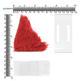 Geekria NOVA Headphone Headband Spacer+Cat Ears Attachment Compatible with Bose, Sony, Skullcandy, Beats, Marshall Headphones, Easy DIY Installation, Comfortable & Stylish (Red)
