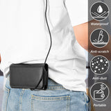 Geekria VR External Battery Holder, VR Battery Pack Holster, Power Bank Belt Clip Compatible with Meta Quest 2, Quest Pro, Pico Neo 3, Extend VR Headset Playtime (Black)