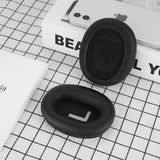 Geekria QuickFit Replacement Ear Pads for Mpow H12 ANC, H10, RCA H033C Noise Cancelling Headphones Ear Cushions, Repair Parts (Black)