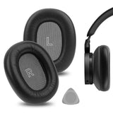 Geekria Elite Sheepskin Replacement Ear Pads for Bang & Olufsen Beoplay H95 (1266100) Headphones Ear Cushions, Repair Parts (Black)