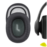 Geekria QuickFit Replacement Ear Pads for JBL Everest 710/710BT Headphones Ear Cushions, Repair Parts (Black)