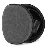 Geekria Shield Headphones Case Compatible with Sennheiser HD 450BT/400S, MOMENTUM 3/2, Replacement Hard Shell Travel Carrying Bag with Cable Storage (Dark Grey)
