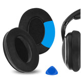 Geekria Sport Cooling-Gel Replacement Ear Pads for Sennheiser HD515 HD555 HD518 HD560s HD558 HD559 HD569 HD579 HD589 Headphones Ear Cushions, Comfortable Repair Parts (Black)