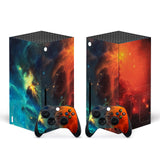 Geekria Skin Sticker Compatible with Xbox Series X, Full Body Vinyl Decal Cover for Console, Protective Skin Wrap, Scratch-Resistant Gaming Console Accessory