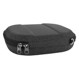 Geekria Shield Headphones Case Compatible with JBL, Sony, AKG, Skullcandy, Replacement Hard Shell Travel Carrying Bag with Cable Storage (Dark Grey)