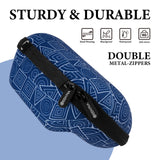 Geekria Carrying Case Compatible with Google Stadia Controller, Hard Shell Travel Storage Bag, Protective Cover with Inner Mesh Pocket for Charging Cord (Blue)