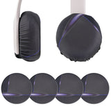 Geekria 2 Pairs Flex Fabric Headphones Ear Covers - Product Safety Certified - Washable & Stretchable Earcup Protectors for On-Ear Headsets, Sweat Pads for Gym, Meeting (Size S/ Cosmos)