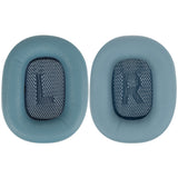 Geekria Elite Sheepskin Replacement Ear Pads Compatible with Apple AirPods Max (A2096)/Max 2 (A3184) Headphones Ear Cushions, Repair Parts (Blue)