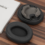 Geekria Elite Sheepskin Replacement Ear Pads for Sony WH-1000XM4 Headphones Ear Cushions, Repair Parts (Black)