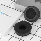 Geekria Sport Cooling-Gel Replacement Ear Pads for Logitech Zone 301(981-001468), Zone 300, Zone 305 (981-001457) Headphones Ear Cushions, Repair Parts (Black)
