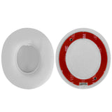 Geekria Replacement Ear Pads Compatible with Beats Solo 2 Wireless (B0534) (Not Compatible with Beats Solo2 Wired) On-Ear Headphones Ear Cushions, Repair Parts (White)