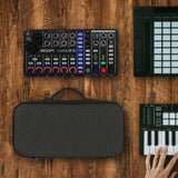 Geekria Hard Shell Travel Case Compatible with Zoom LiveTrak L6 / L6 Digital Mixer, Audio Mixer Carrying Bag (Dark Gray)