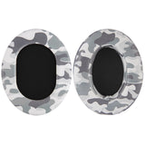 Geekria QuickFit Extra Thick Replacement Ear Pads for HyperX Cloud III, Cloud 3, Cloud II, 2, Mix, Alpha, Cloud Flight, Stinger, Revolver S Headphones Ear Cushions, Ear Cups Repair Parts (Camo)