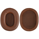 Geekria QuickFit Replacement Ear Pads for ATH M50X, M50xBT2, M50XBT, M50, M40X, M30, M20, M10, ATH-MSR7 Headphones Ear Cushions, Headset Earpads, Ear Cups Cover Repair Parts (Brown)