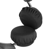 GEEKRIA 2 Pairs Flex Fabric Headphones Ear Covers, Washable & Stretchable Sanitary Earcup Protectors for On-Ear Headset Ear Pads, Sweat Cover for Warm & Comfort