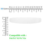 Geekria Headband Pad Compatible with Bowers & Wilkins Px8/ Px7S2/ Px7 S2e (Not Compatible with Px7/ Px7S3) Headphones, Replacement Band Repair Part (White)