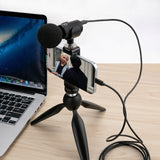 Geekria for Creators Micro USB to USB C Microphone Cable 6.5ft / 2m, Compatible with Shure MV7, MV88+, MV5, MV51, MVi Mic Cord (Black)