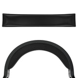 Geekria Protein Leather Headband Pad Compatible with Corsair HS55, HS55 PRO Headphones, Replacement Band Repair Part (Black)