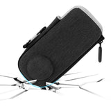 Geekria Portable Carrying Case for Insta360 X5, Hard Shell Travel Storage Case Compatible with Insta360 X5, X4, Water-resistance Mini Protective Hard, Camera Accessories (Dark Grey)