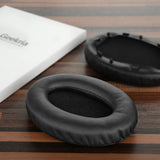 Geekria QuickFit Replacement Ear Pads for Sony WH-1000XM3 Headphones Ear Cushions, Headset Earpads, Ear Cups Cover Repair Parts (Black)