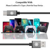 Geekria 10ft/300cm USB Gamepad Charging Cable, Compatible with Google Stadia, PS5, Xbox Series X|S, Nintendo Switch, Fast Charging up to 3A